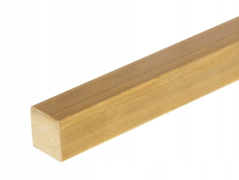 Pręty kwadratowe z mosiądzu